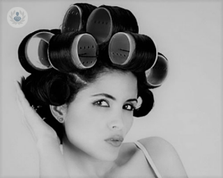 Hair rollers alopecia
