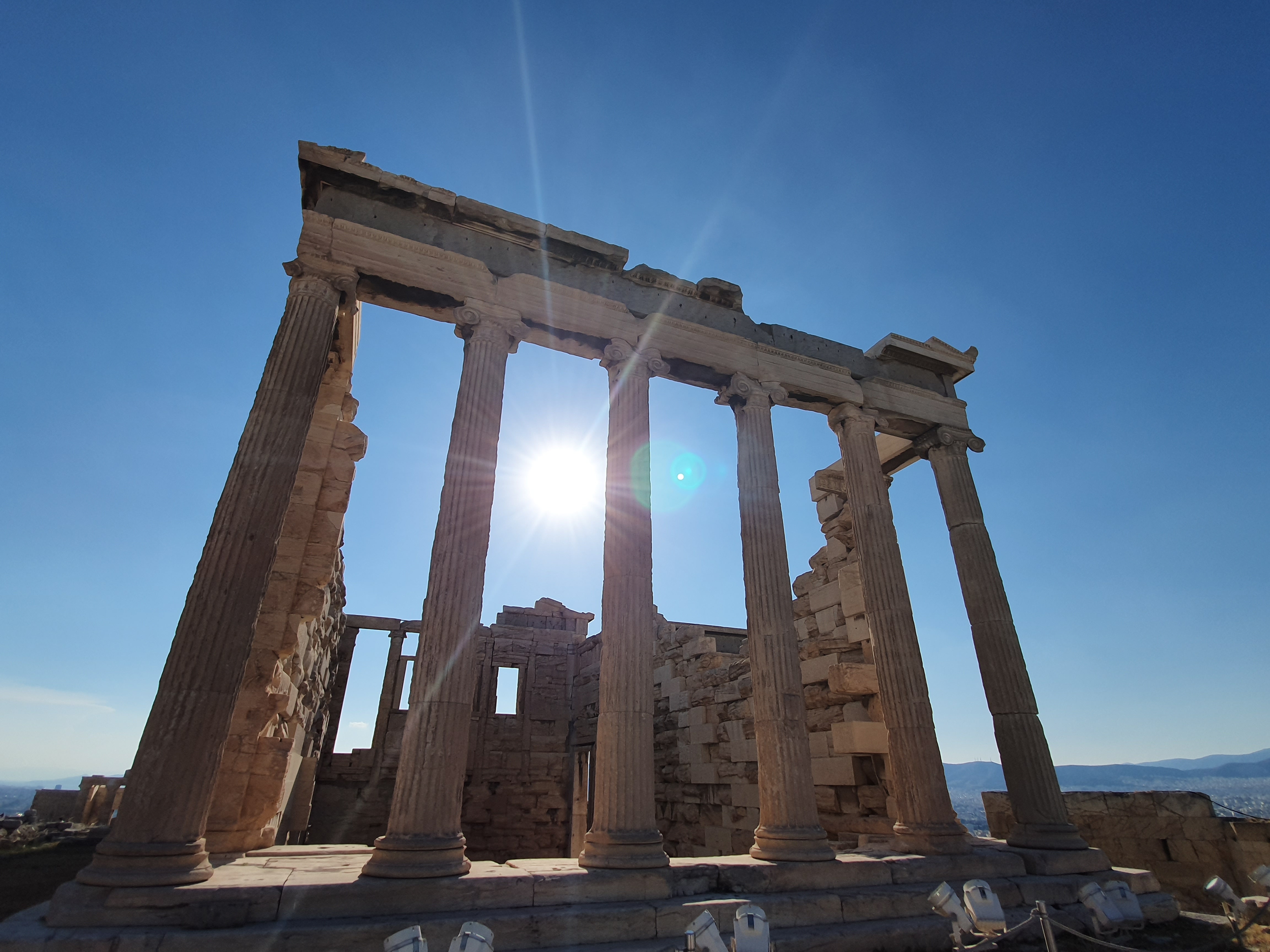 Ancient Greek Temple. An ancient form of health tourism existed to temples of Asklepios