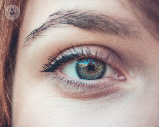 girl with green eyes