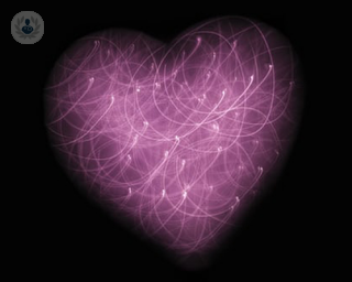 A picture of a heart. New findings suggest that Covid-19 may have an affect on the heart.