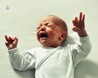 Abdominal colic in babies: why is my healthy baby crying?