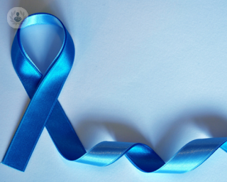 A picture of the prostate cancer ribbon