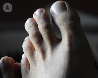 an image of feet