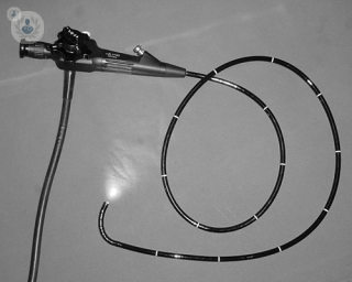 Endoscope used for ERCP procedure