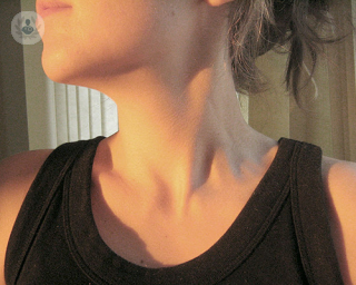 Woman neck