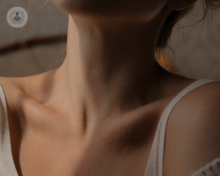 Image of a woman's neck