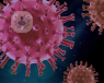 Digital image of coronavirus COVID-19