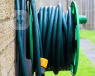 A picture of a garden hose