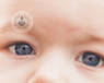 Close-up of a baby's eyes