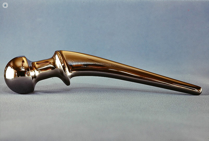 Image of a hip prosthesis