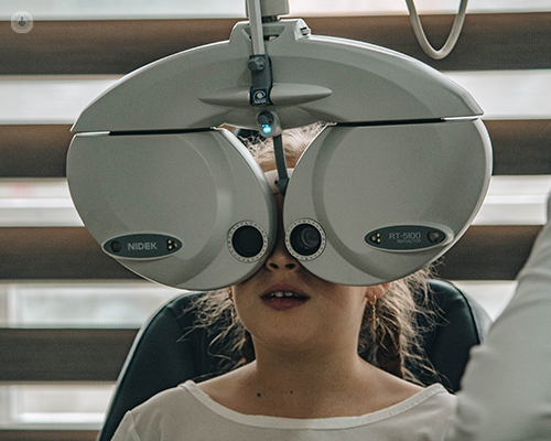 Find out when your child should have an eye test.