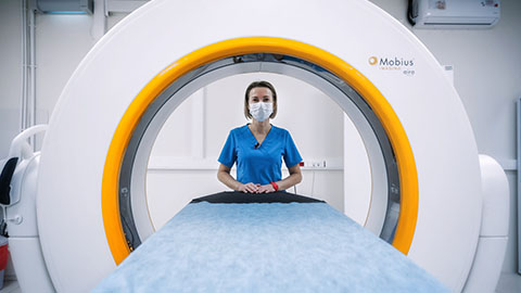MRI scan - 3 areas